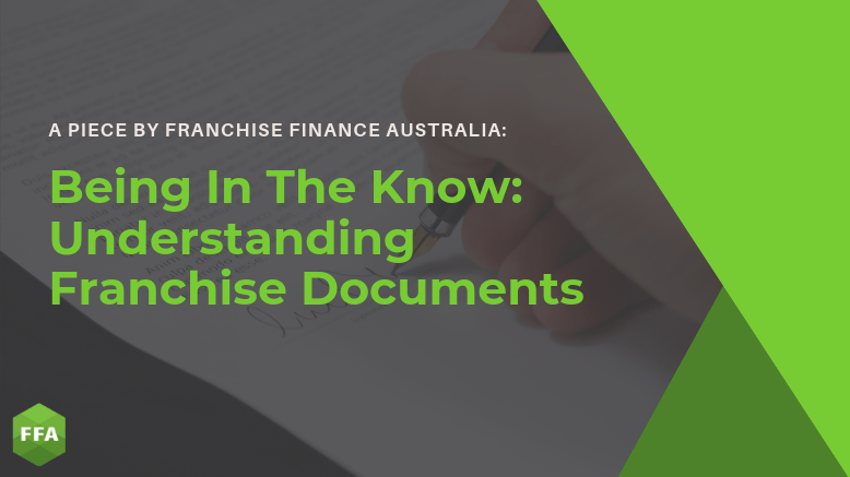 Being In The Know, Understanding Franchise Documents